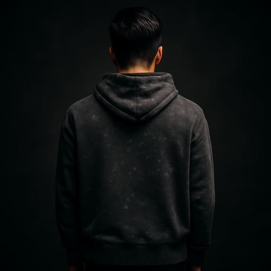 Oversized Black Acid Wash Hoodie – Lushanza | Where Trend Begins