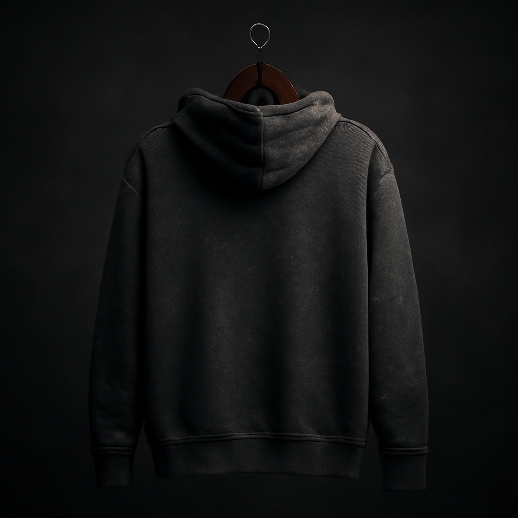 Oversized Black Acid Wash Hoodie – Lushanza | Where Trend Begins