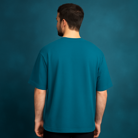Blue Oversize T Shirt