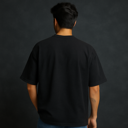 Oversized Black T Shirt