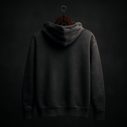 Oversized Black Acid Wash Hoodie – Lushanza | Where Trend Begins
